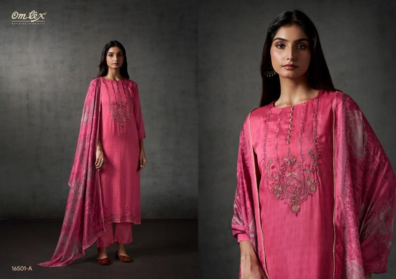 Omtex bhavika dress material wholesale price online shopping